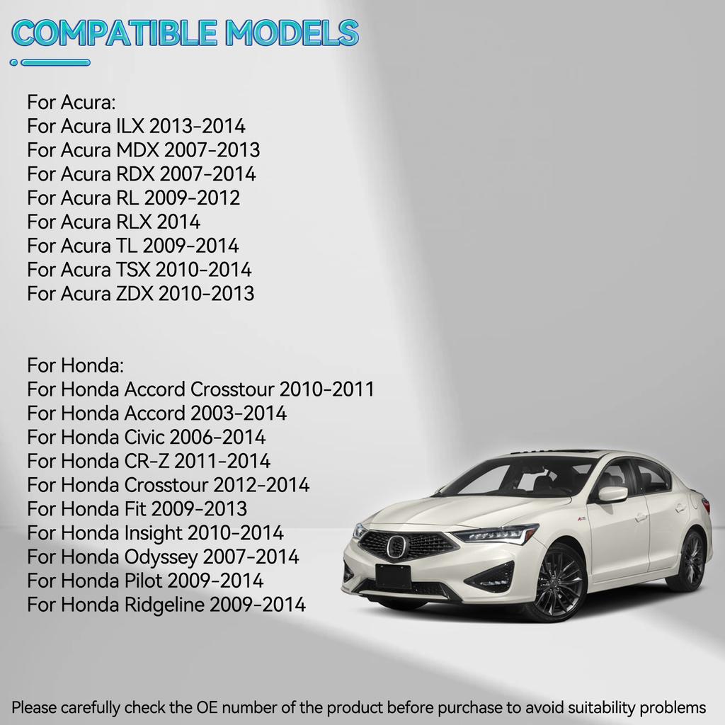 Mass Air Flow MAF Sensor For Acura ILX MDX RDX RL RLX TL TSX ZDX Honda Accord Civic Crosstour CR-Z Fit Odyssey Pilot Ridgeline