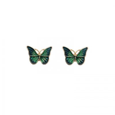New Products Delicate Butterfly Earrings Sweet Small Fresh Girls Super Fairy Forest Small Cute Simple Fashion Ear Jewelry