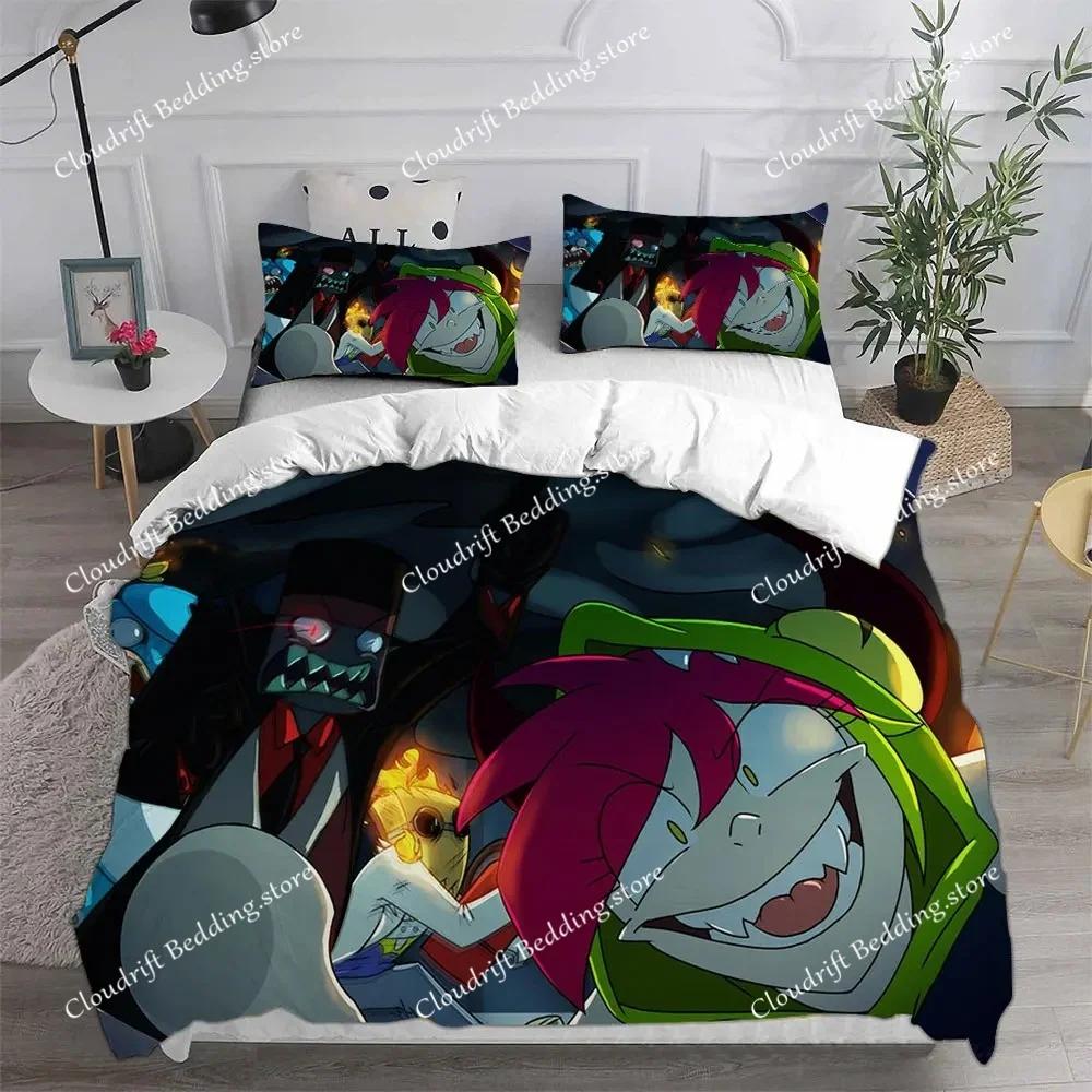 New Game Villainous Bedding Sets Quilt Bed Cover Comforter Duvet Cover Pillow Case Kids Adult Bedroom Decoration026