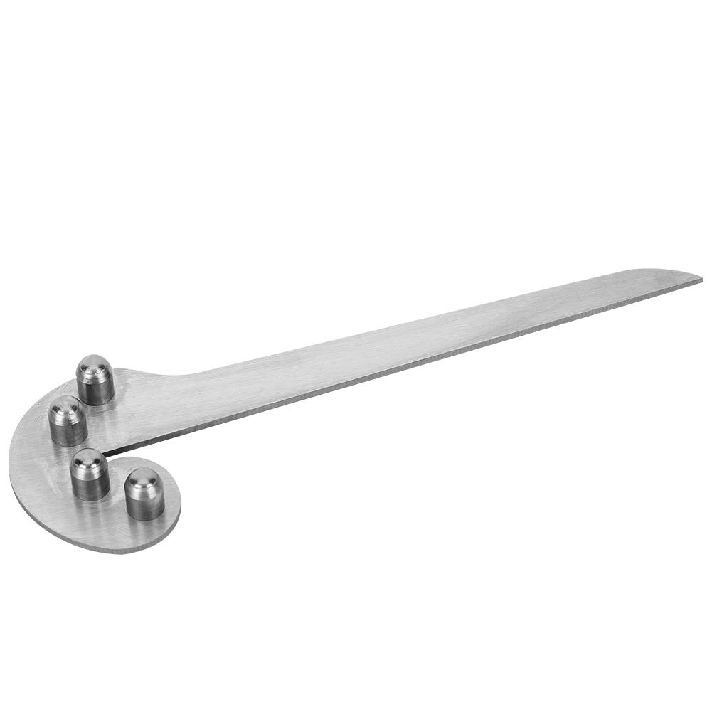 Центровочный калибр, линейка для деревообработки, небольшой портативный инструмент для маркировки, принадлежности из нержавеющей стали