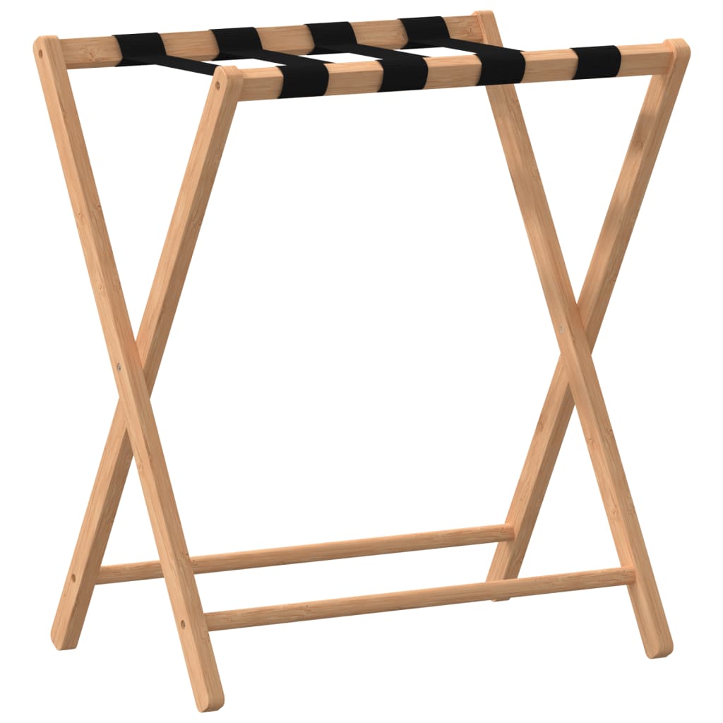 Luggage Rack 68.5 x 38 x 58 cm Bamboo