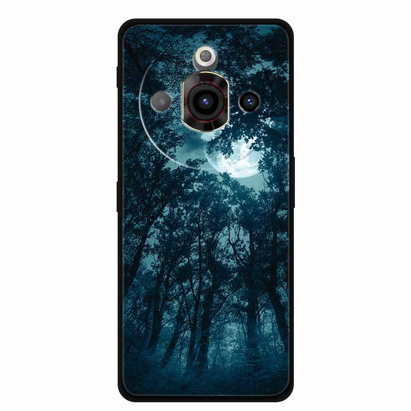 Для чехла NUBIA Focus Pro 5G Оригинальный Мягкий Силикон ТПУ Чехлы для Телефона Задняя Крышка Для NUBIAFocus Pro Модный Планета Защитный Coque