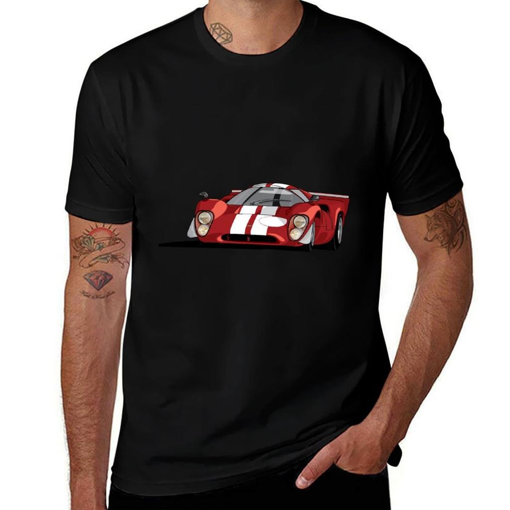 Lola T70 MKIII Red TShirt Plus Size Comfort Fit Tee