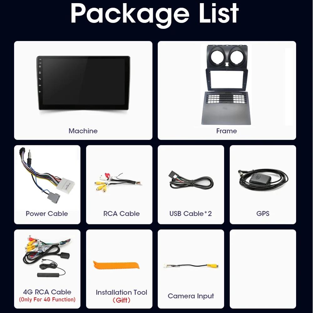 Автомобильное радио Android Auto для Nissan Qashqai J10 2006-2013 Carplay 4G WIFI GPS навигация Автомагнитола Видеоплеер Без 2din головного устройства