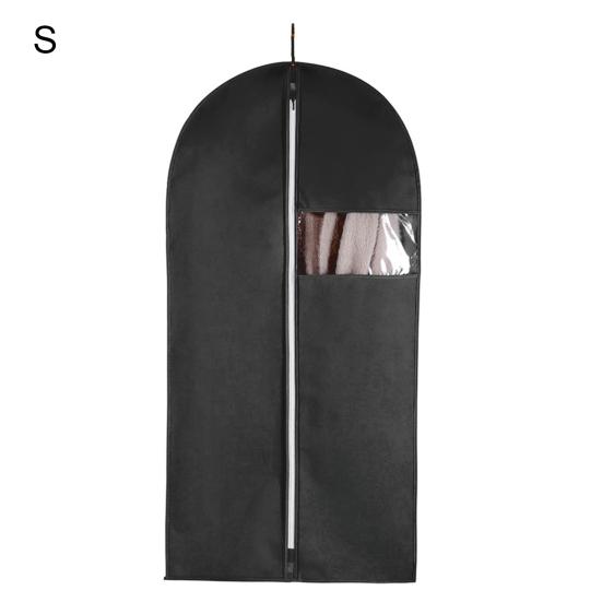 Cloth Overcoat Dust-proof Reusable Non Woven Fabric Visible Window Clothing Hanging Bag for Home
