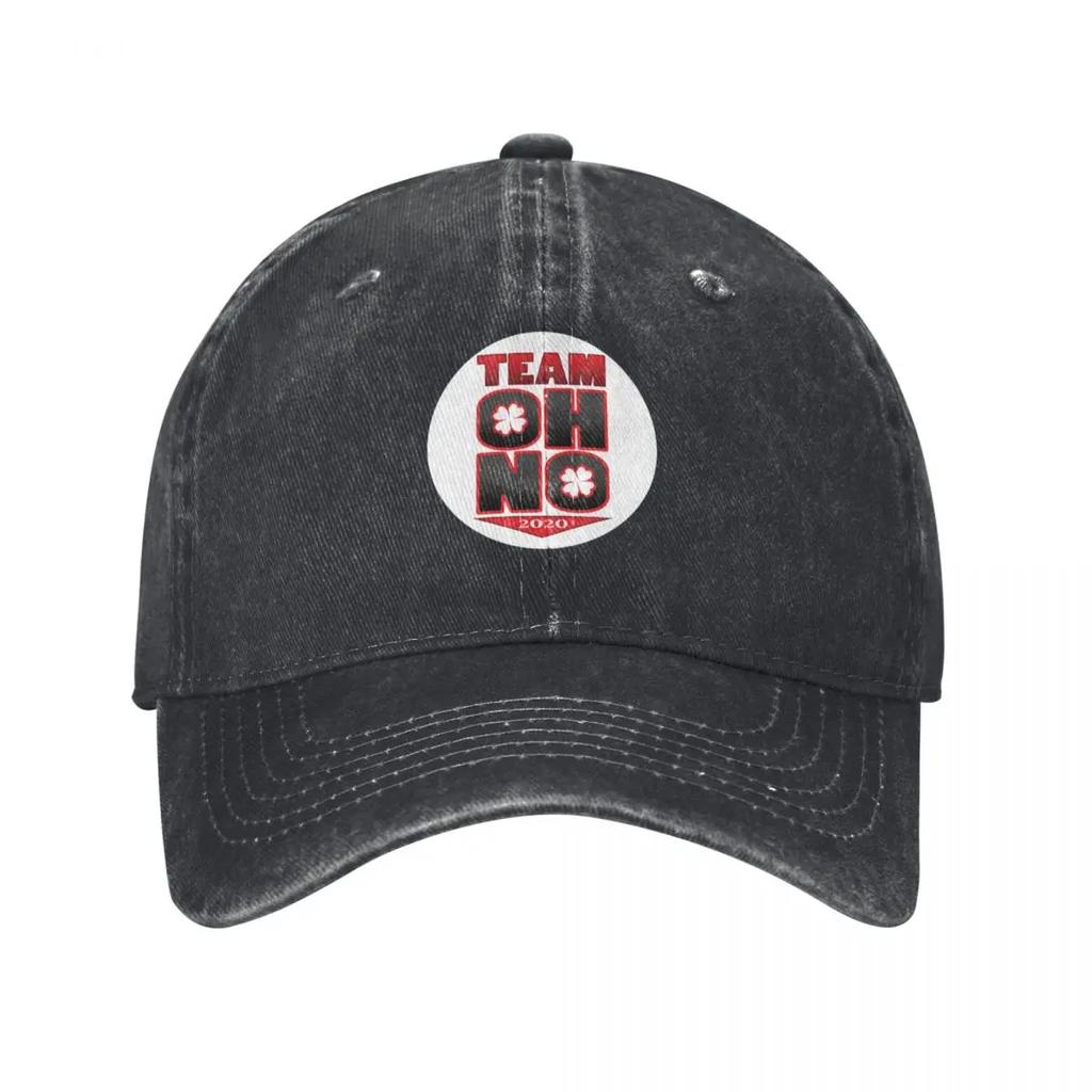 Team Oh No Version Baseball Cap Vintage Rugby Icon designer cap Unisexs Womens