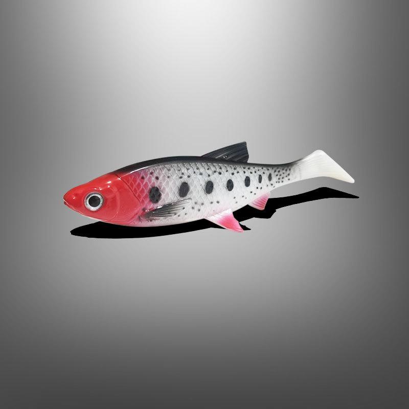 Realistic Large Pike T Tail Soft Bait 15cm 36g Freshwater Saltwater Boat Fishing