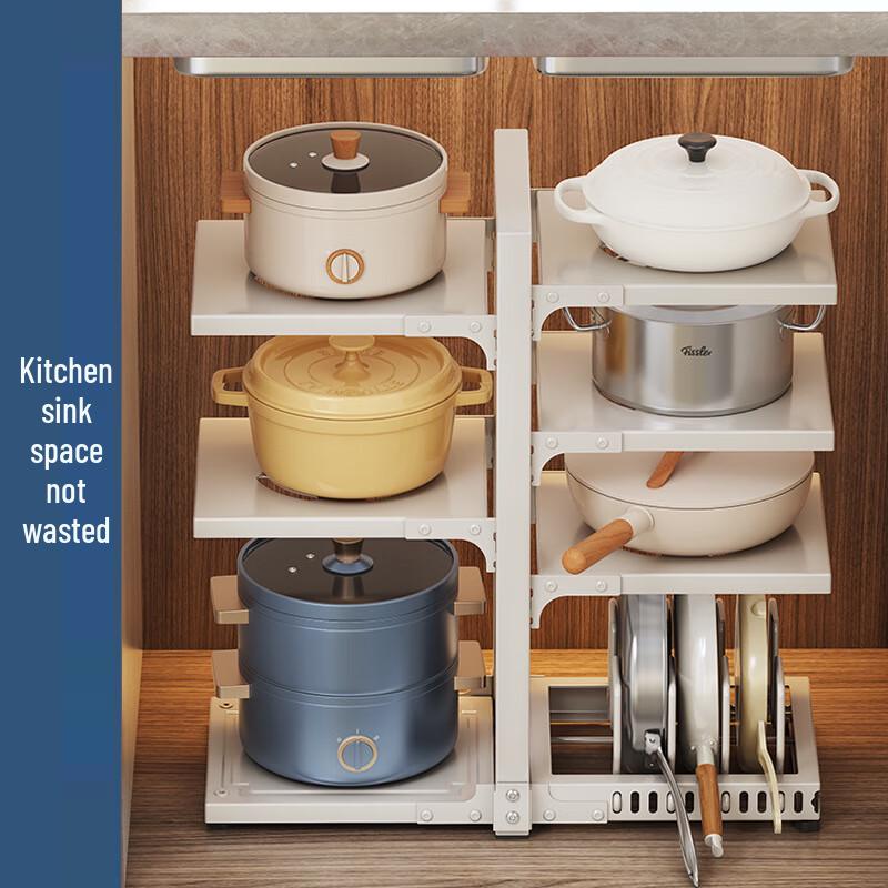 Miflame Kitchen Pot & Pan Storage Rack