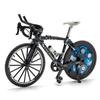 1/8 Mini Model Alloy Bicycle Off-road Mountain Bike Models High Simulation Ornaments Collection Toys Gifts