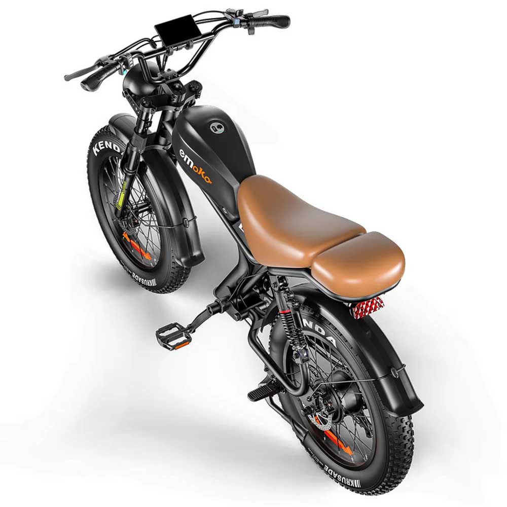 Внедорожный электровелосипед Emoko C93 20×4.0" 48В20Ач, горный электровелосипед с двойной подвеской для городских поездок и использования на открытом воздухе