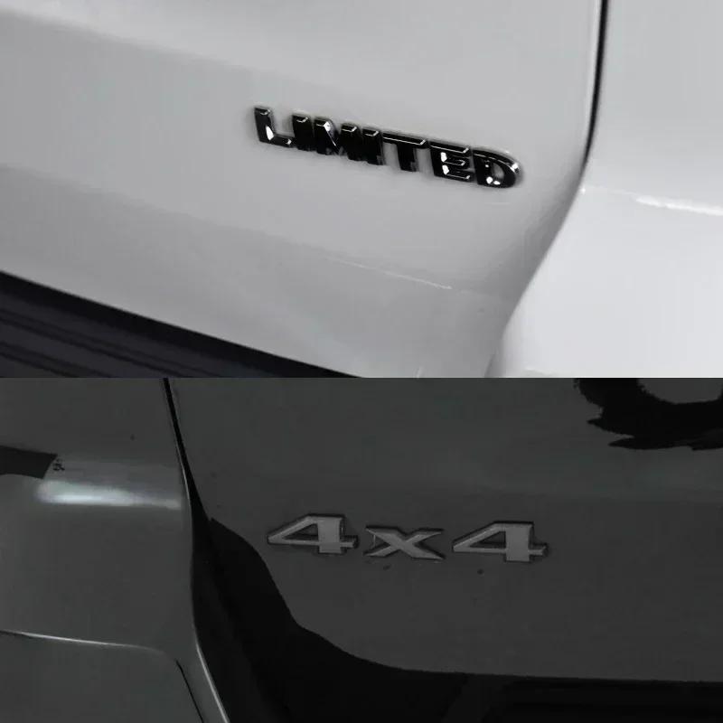 3D Металлические Наклейки-Шильдики на Багажник Автомобиля Для 4X4 Limited Буквы Эмблема Логотип