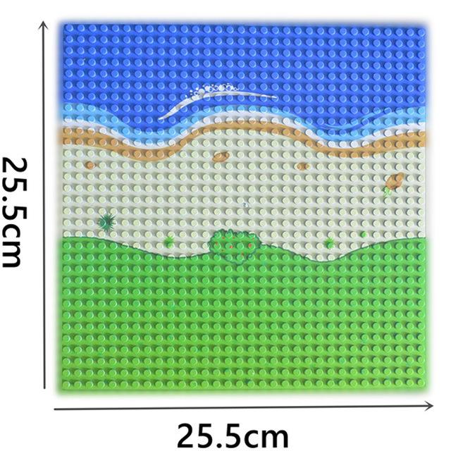 32x32 32x16 Точек Классические Базовые Пластины Блоки Маленький Размер DIY Кирпичики Базовые Пластины ABS Пластик Сборная Пластина Блоки Для Детей Дети
