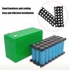 18650 Lithium Battery Holder 3x7 Cell Storage Bracket Easy Installation Plastic Holder Rack for 18650 Battery Pack