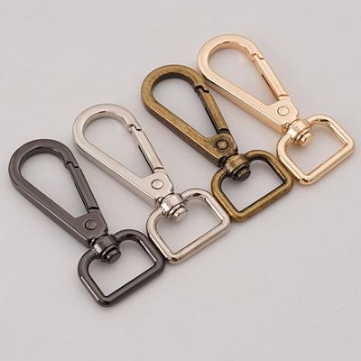 DIY новая квадратная хвостовая пряжка, пряжка из сплава с пластиной, пряжка-крючок из сплава, фурнитура для ремешка сумки на телефон, пряжка для плечевого ремня