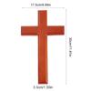 Elegant Wood Cross Pendants Wooden Cross Pendants Perfect for Christian Praying Pendants DIY