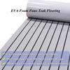 2400X900X5mm EVA Marine Flooring Self-Adhesive EVA Foam Faux Teak Boat Deck Mat  Kayak Accessories