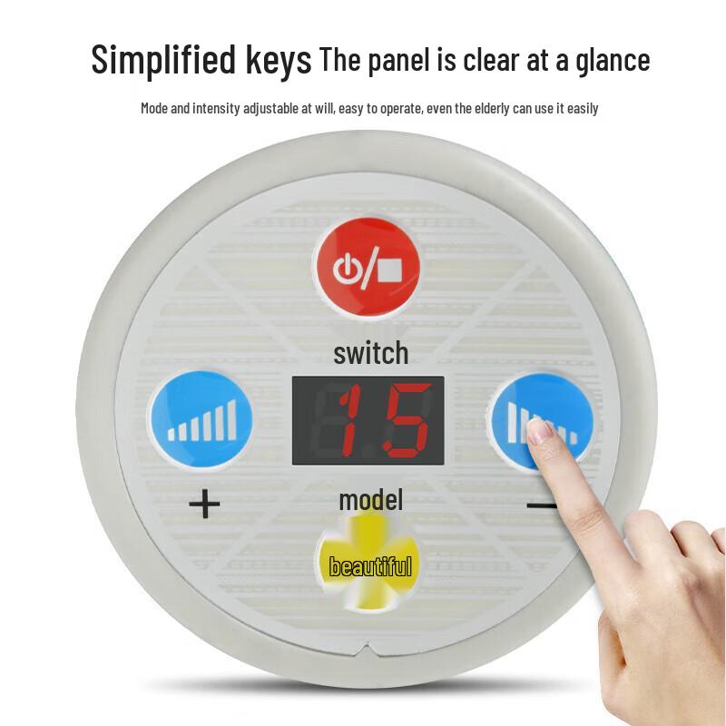 Aux Neck and Shoulder Percussion Massager Shawl with Heat CN plug (adapter included)