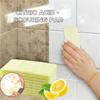 Натуральная целлюлозная хлопковая губка для мытья посуды, Утолщенная кухонная губка для мытья посуды, Впитывающая целлюлозная губка, Скребок