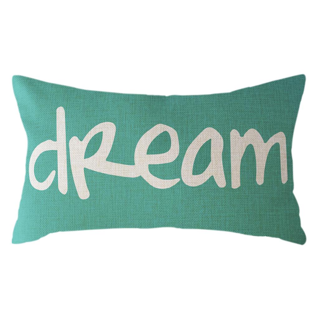 Minimalist Geometric Pillow Case Linen 30x50cm Cushion Cover Home Decor