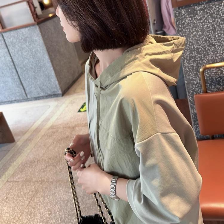 DIMANAF 2025 Летняя Толстовка с Капюшоном Большого Размера Однотонная Белая Футболка Женская с Коротким Рукавом Свободный Топ Футболки