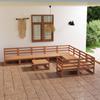 Day and Night - Day and Night Garden Furniture Set 10 Pieces Solid Pine Wood