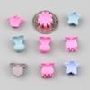 30Pcs/Bag Mini Cute Hair Claws For Girls Baby Colorful Hairpin Cartoon Flower Crown Star Hair Clips Children Hair Accessories