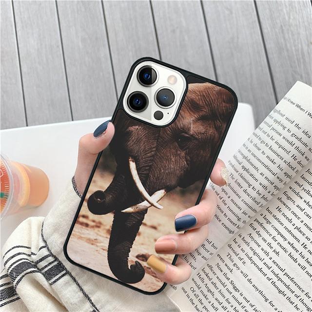 Чехол для телефона «Любовь слона, нежность, природа» для iPhone 17 Air 15 16 Pro Max 14 13 12 11 Pro Max Plus Coque Shell