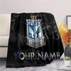 Custom Name Lech Poznan2 Flannel Blanket, High quality Comfortable for All Seasons, Home Decor, Warmth and Comfort