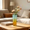 Clear Flower Vase for Centerpiece Thickened Plastic Modern Vase Gradient Color