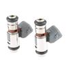2pcs Auto Fuel Injectors for Harley Davidson Dyna Electra Glide Road King Twin Cam IWP043 27609-01B 28040071A 0539980311 CIN9176