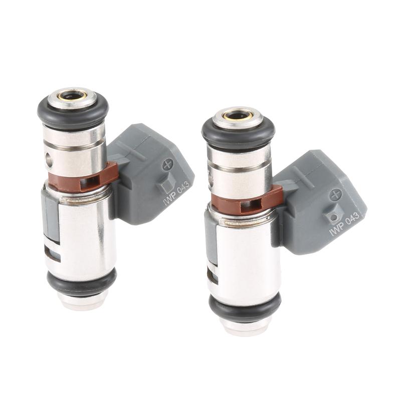 2pcs Auto Fuel Injectors for Harley Davidson Dyna Electra Glide Road King Twin Cam IWP043 27609-01B 28040071A 0539980311 CIN9176