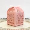 50 шт. Коробка для упаковки печенья Коробка для упаковки конфет на День святого Валентина Украшения Коробки для угощений Коробка для подарков Ажурная коробка для конфет