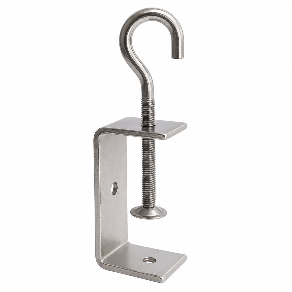 Adjustable C-clamp Pull Ring Fixed Holder Clip High Quality Square Clamp Hardware Fasteners
