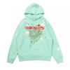 Unisex Sp555 Spider Web Print Heavyweight Cotton Fleece Hoodie Sweatshirt