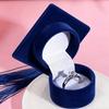 Velvet-Lined Graduation Cap Jewelry Box Phd Cap-Shaped Graduation Ring Box  Presentation Box