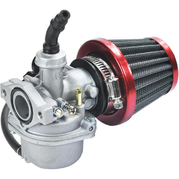 Карбюратор PZ19 Комплект воздушного фильтра и топливной линии для 50cc 70cc 90cc 110cc 125cc Tao Tao GK110 Baja SSR Apollo Coolster Китайский детский квадроцикл Go
