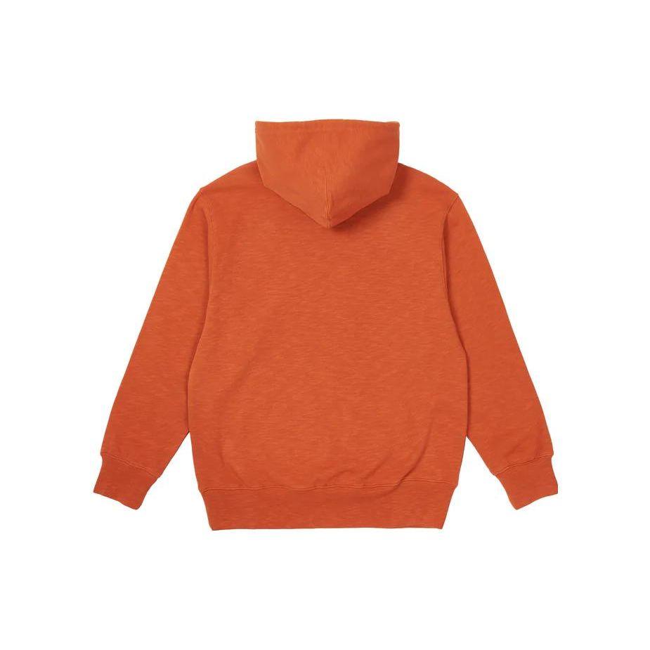 Palace FW22 Pal Pocket Slub Hooded Sweatshirt Men Hoodies Rust Orange P23C3130