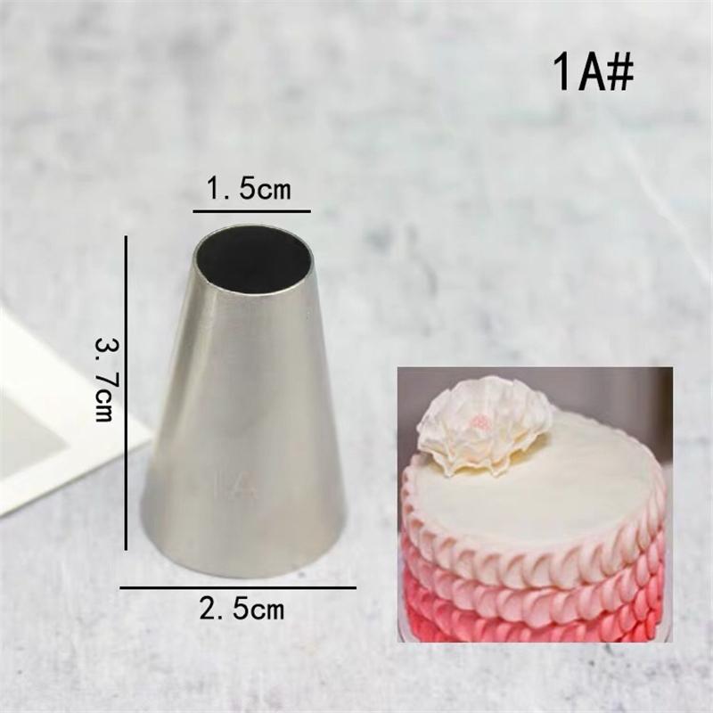 20 Styles Stainless Steel Medium Cream Icing Piping Nozzles Cake Cookie Pastry Tips DIY Decorating Tools Kitchen Utensils