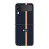Phone Case For Samsung Galaxy Z Flip 3 4 5 Hard Folding Clear PC Bumper ITALY Flag For Samsung Z Flip 6 Back Cover
