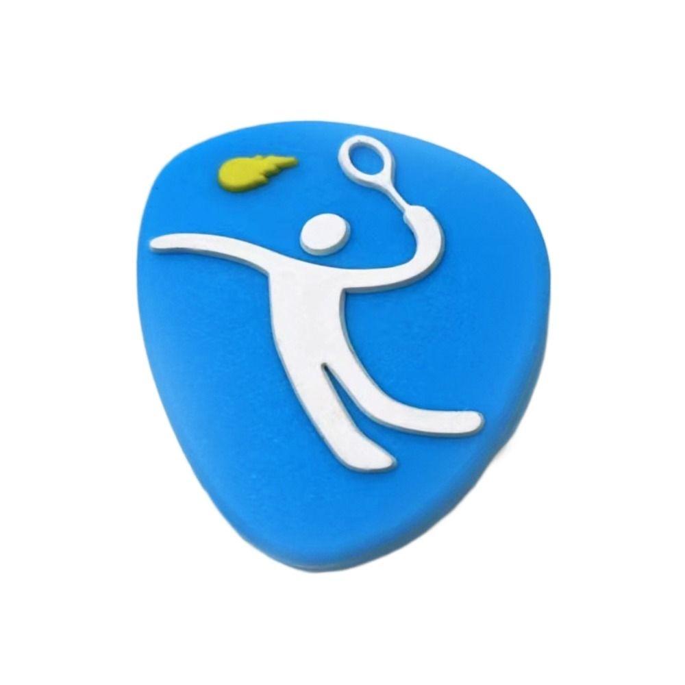 Пламя тенниса Ударопрочный амортизатор для метания мяча Теннисная ракетка Виброгасители Ракетбол