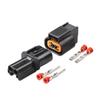 1/5/10/20/50/100 Sets 2 Pin Sensor Waterproof Plug Automotive Male Female Connector PB625-02027(2p Female,50 Sets)
