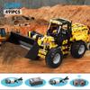 Cada 491pcs RC Wheel Loader Truck Car Building Blocks for Technical Remote Control Truck Power Bricks Toys for Boys