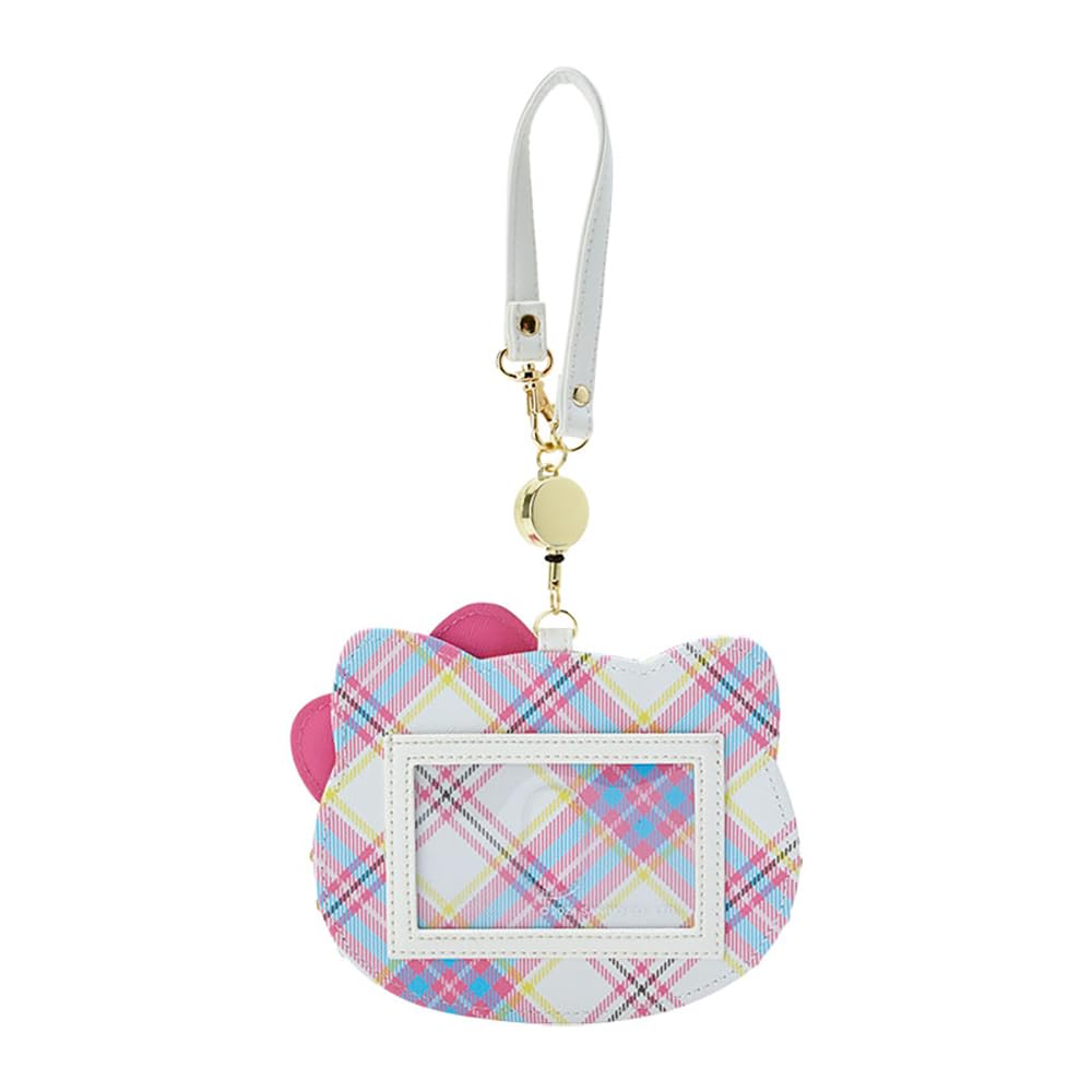 Sanrio Sanrio Hello Kitty Платье Tartan Design Series Face Shape Pass Case Hello Kitty xx 1cm Character 368521 SANRIO (САНРИО) 10,5 12,5