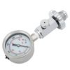 Scuba Diving Air Tank Pressure Testing Checker with 0?400 Bar 0?6000 PSI for DIN Diving Valve