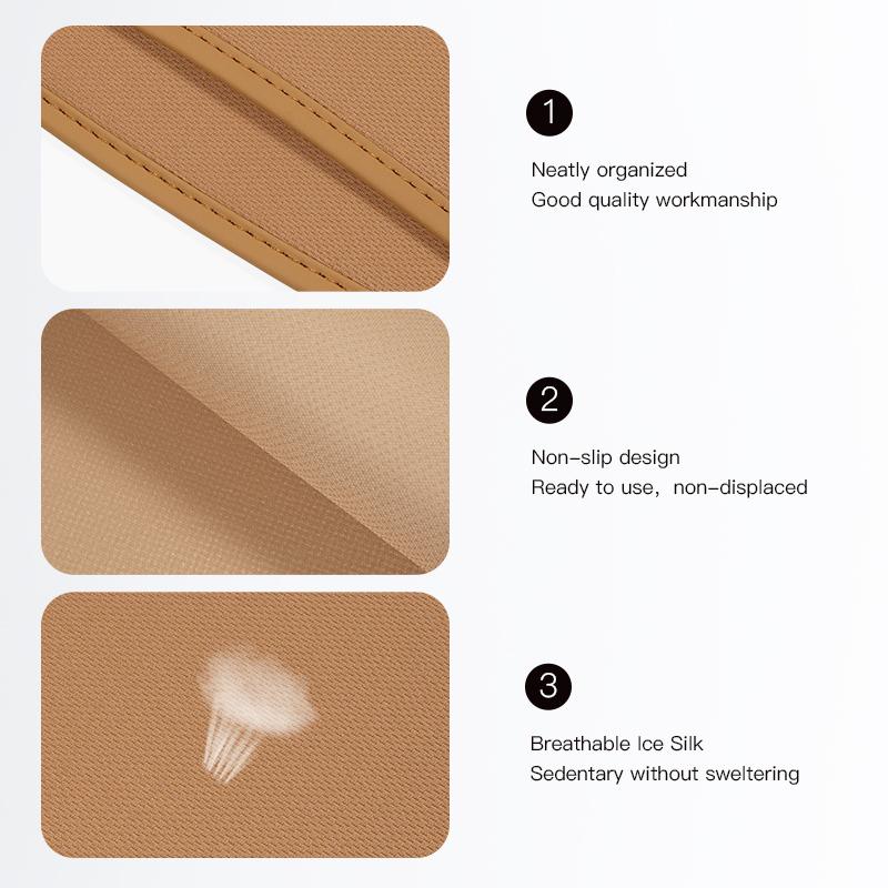 Для VOLKSWAGEN VW Volkswagen Чехол на сиденье автомобиля Ледяной шелк Подушка Защитные накладки Для VW GTI Polo Golf Passat Tiguan Arteon Touareg CC