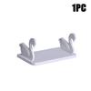 1-4PCS Wall Mounted Swan Storage Shelf No Drilling Rack Durable Plastic Kitchen Bathroom Towel Organizer Space Saver
