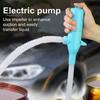 Electric Siphon Pump with 60CM Water Hose Portable Battery Operated Liquid Transfer Pump Handheld Multipurpose Gas Fuel Diesel Transfer Self Priming