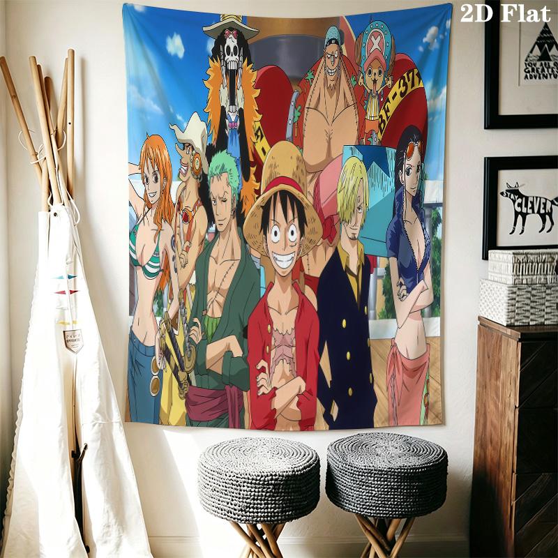 One Piece Wall Tapestry Aesthetic Wall Hanging Printed Fabric Blanket Decorative Tapestries For Bedroom Living Room Home Decor