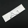 3D ABS Chrome Glossy Black Car Trunk Letters Numbers Emblem For A1 A3 A4 A5 A6 A7 A8 Car Trunk Lid Nameplate Badge Sticker