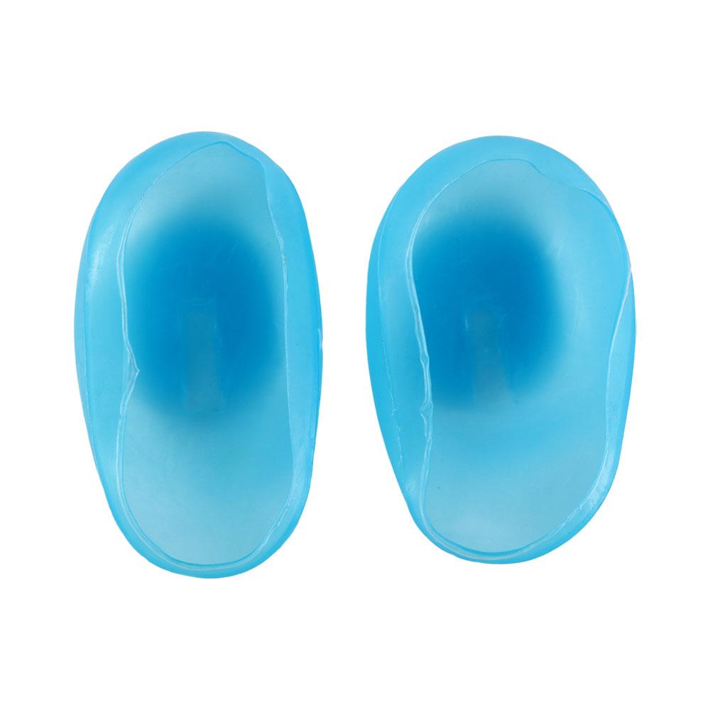 2pcs Waterproof Silicone Ear Cover Reusable Salon Ear Shield Hair Coloring Dyeing Protector